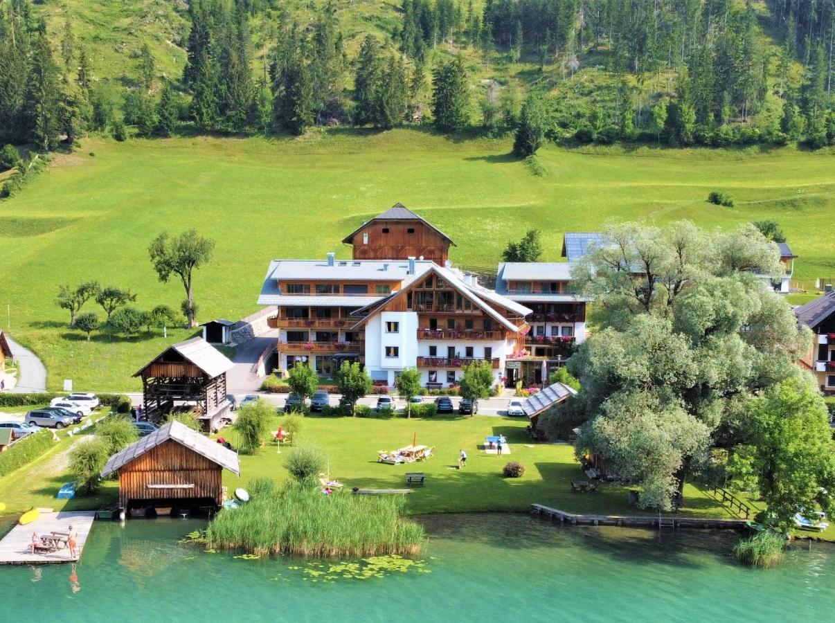 Ferienhof Neusacher Moser Weissensee Ngoại thất bức ảnh